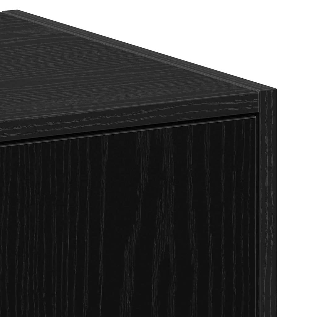 vidaXL Szafka apteczna Czarny dąb 40 x 41 x 118 cm