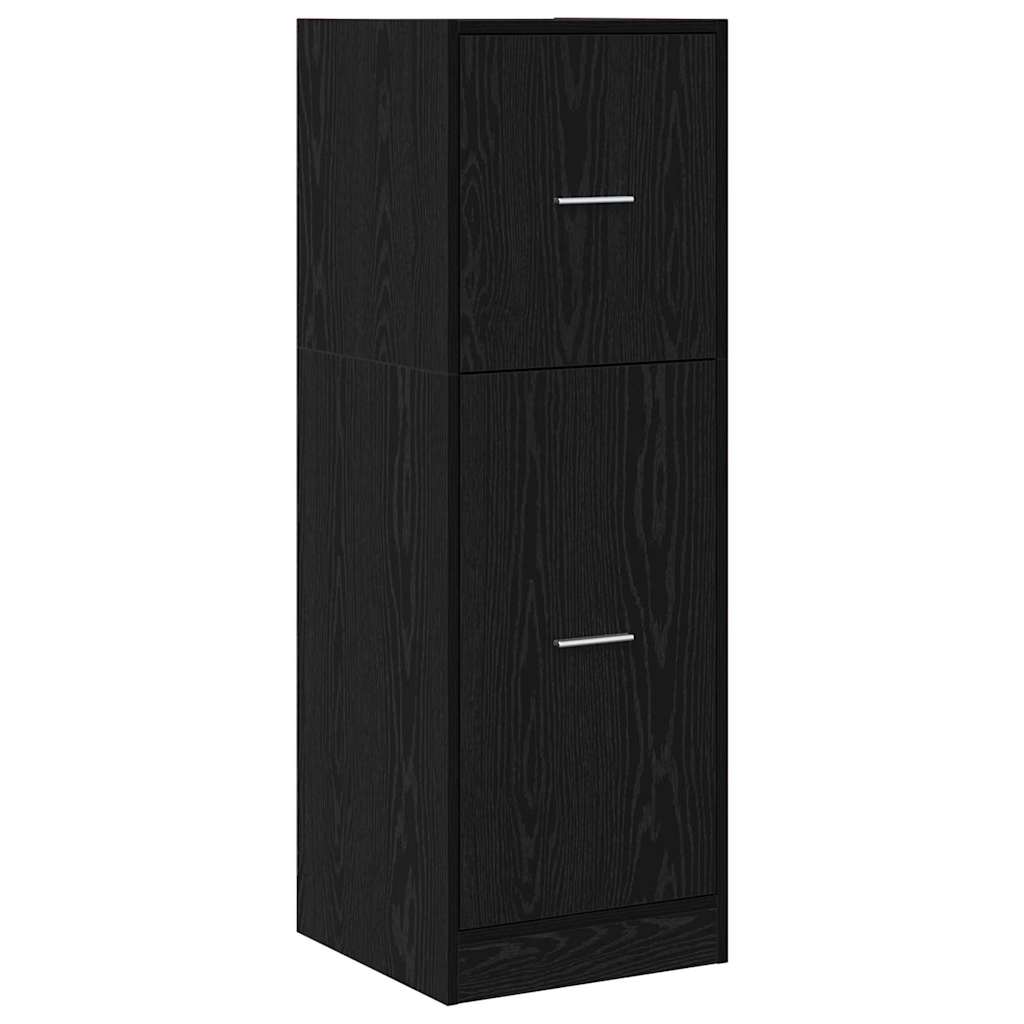 vidaXL Szafka apteczna Czarny dąb 40 x 41 x 118 cm
