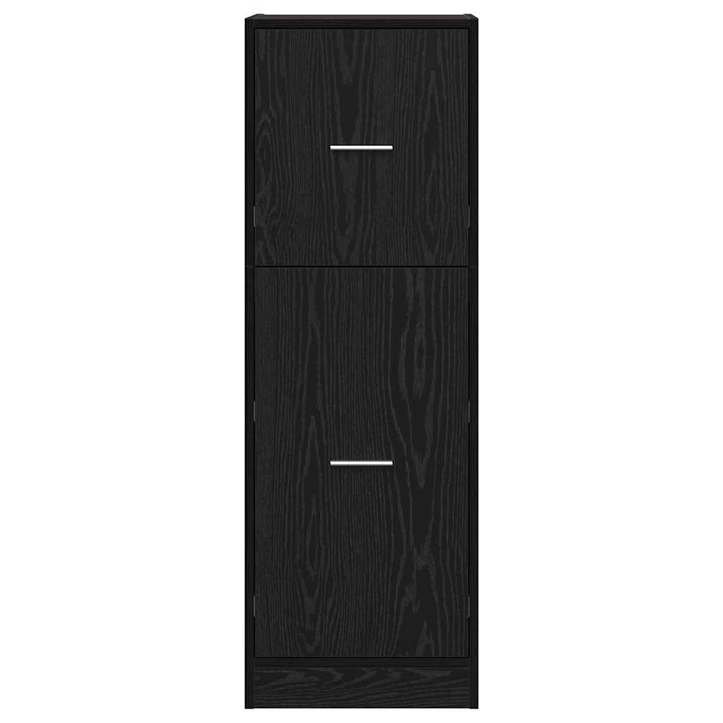 vidaXL Szafka apteczna Czarny dąb 40 x 41 x 118 cm