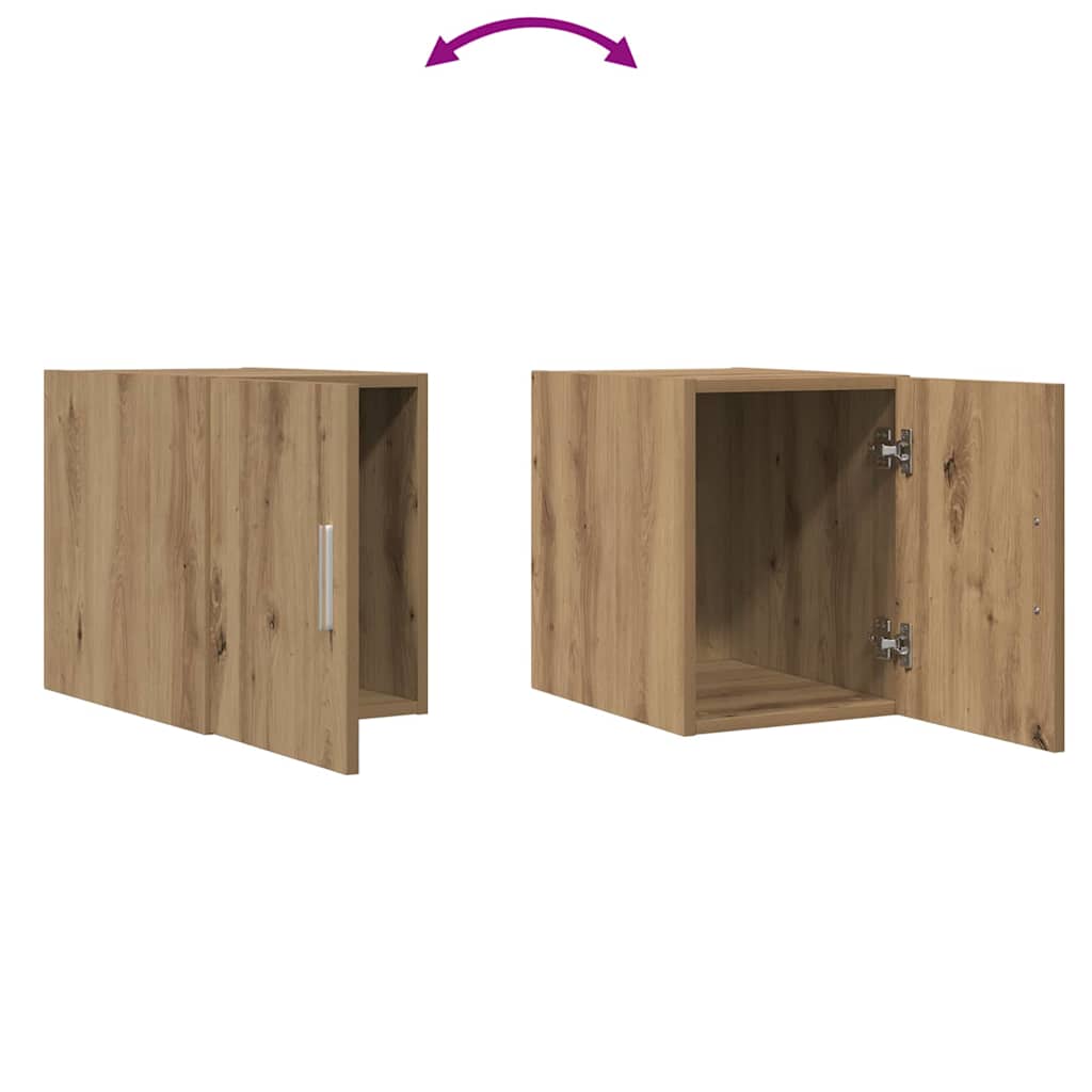 vidaXL Szafka ścienna Dąb rzemieślniczy 30 x 42,5 x 39,5 cm