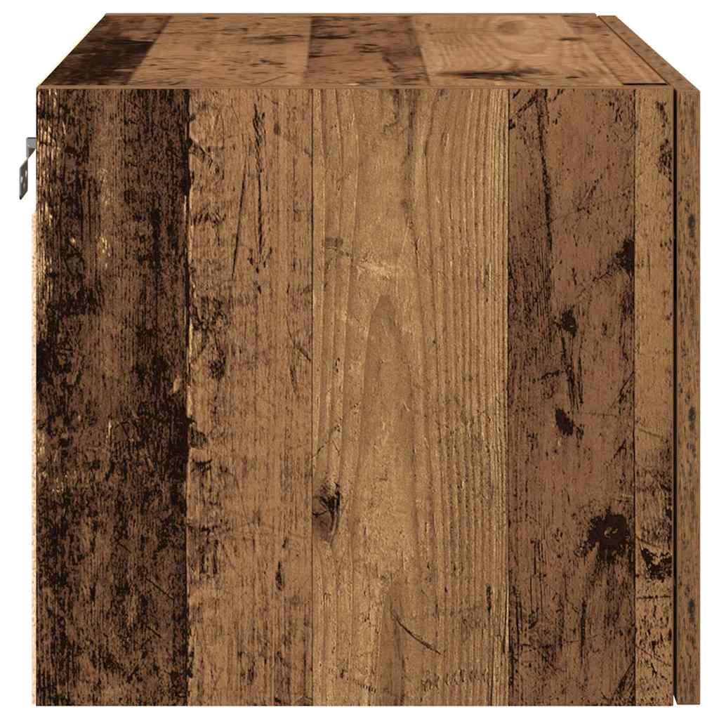 vidaXL Szafka ścienna Stare drewno 70 x 42.5 x 40 cm