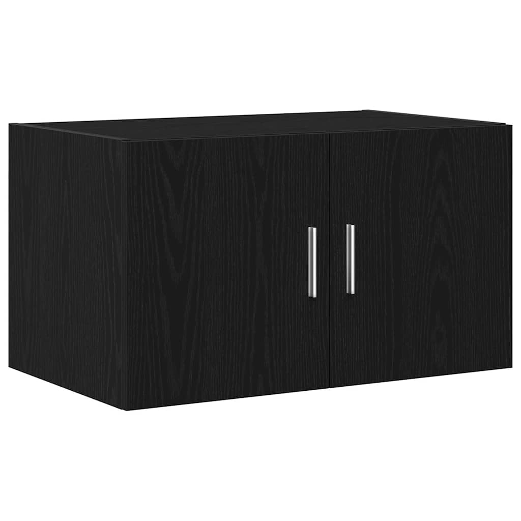 vidaXL Szafka ścienna Czarny dąb 70 x 42.5 x 40 cm
