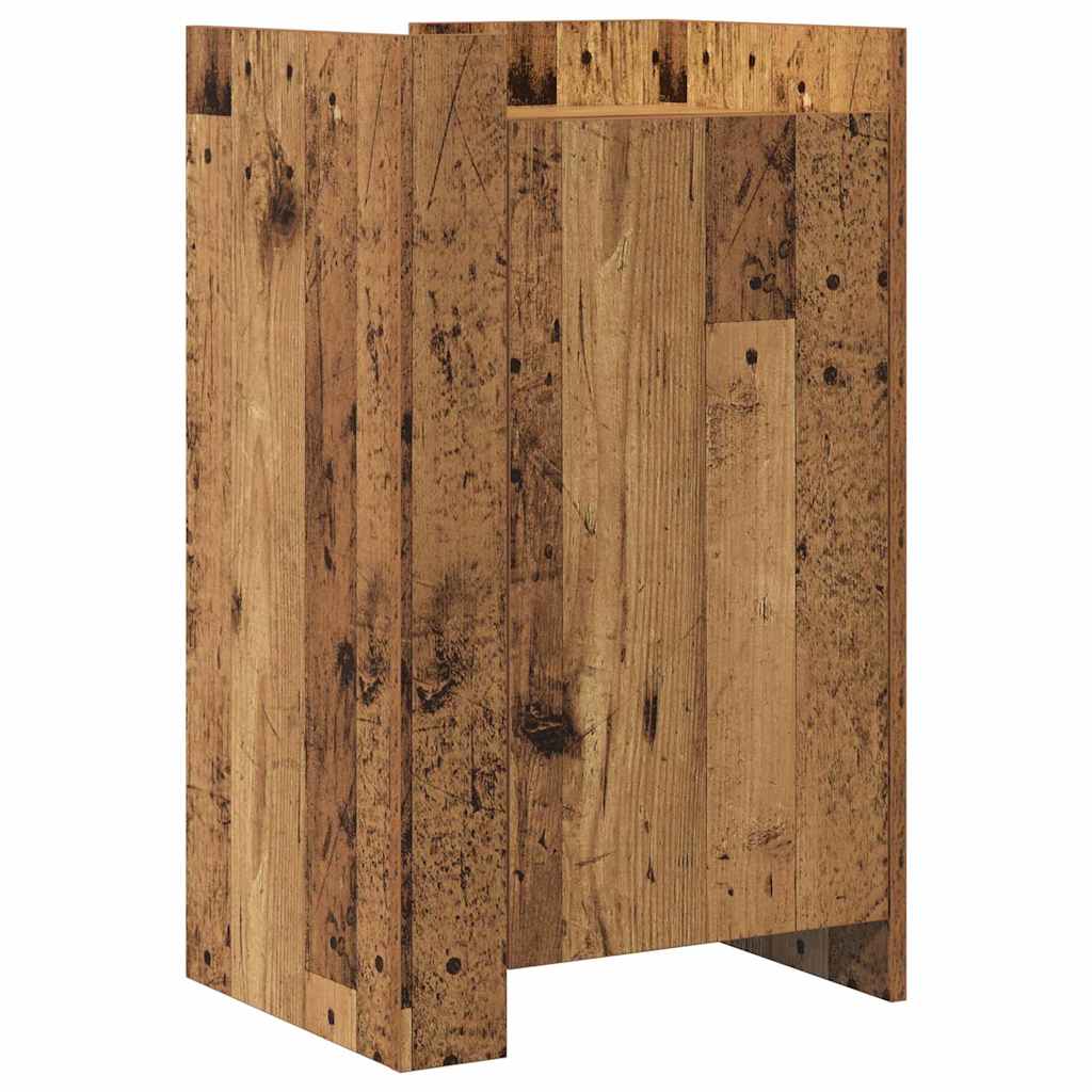 vidaXL Bufet Stare drewno 45 x 35 x 75 cm
