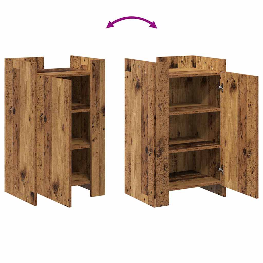 vidaXL Bufet Stare drewno 45 x 35 x 75 cm