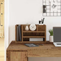 vidaXL Organizator biurka Stare drewno 44,5 x 24 x 25 cm