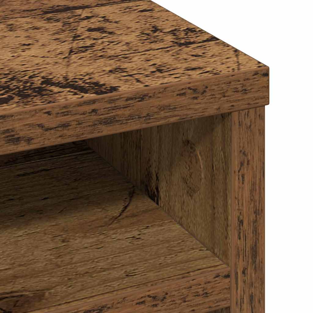 vidaXL Organizator biurka Stare drewno 36 x 26 x 29,5 cm