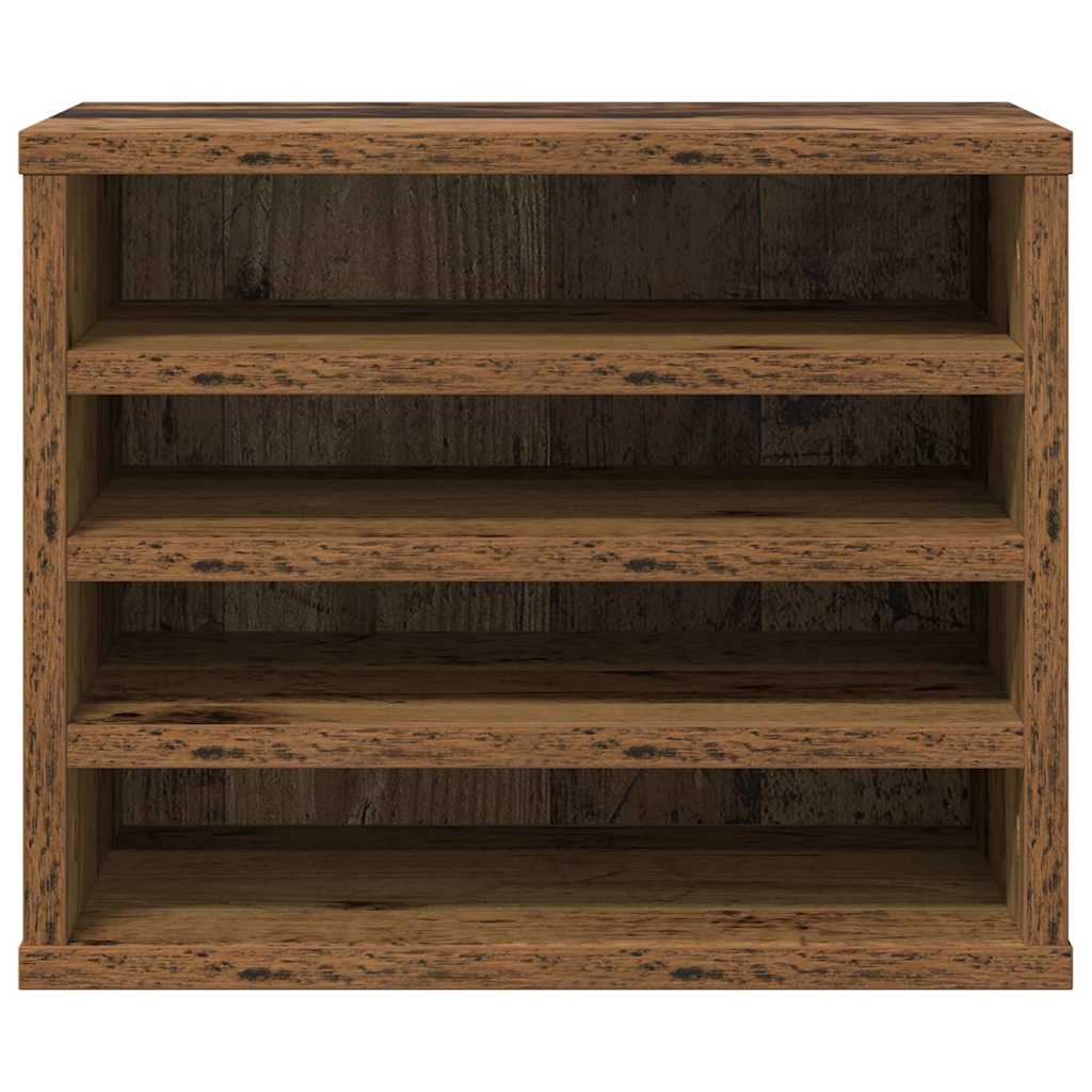 vidaXL Organizator biurka Stare drewno 36 x 26 x 29,5 cm
