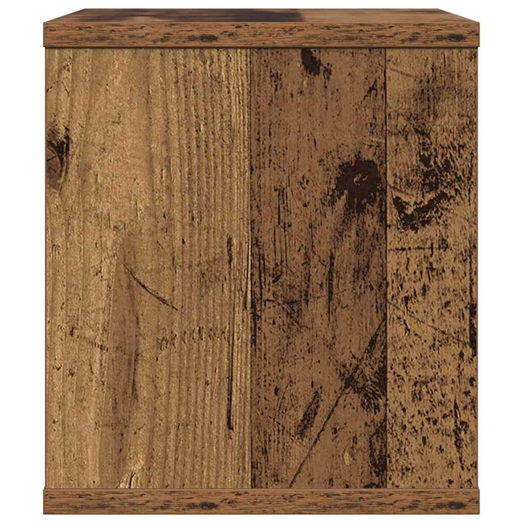 vidaXL Organizator biurka Stare drewno 36 x 26 x 29,5 cm