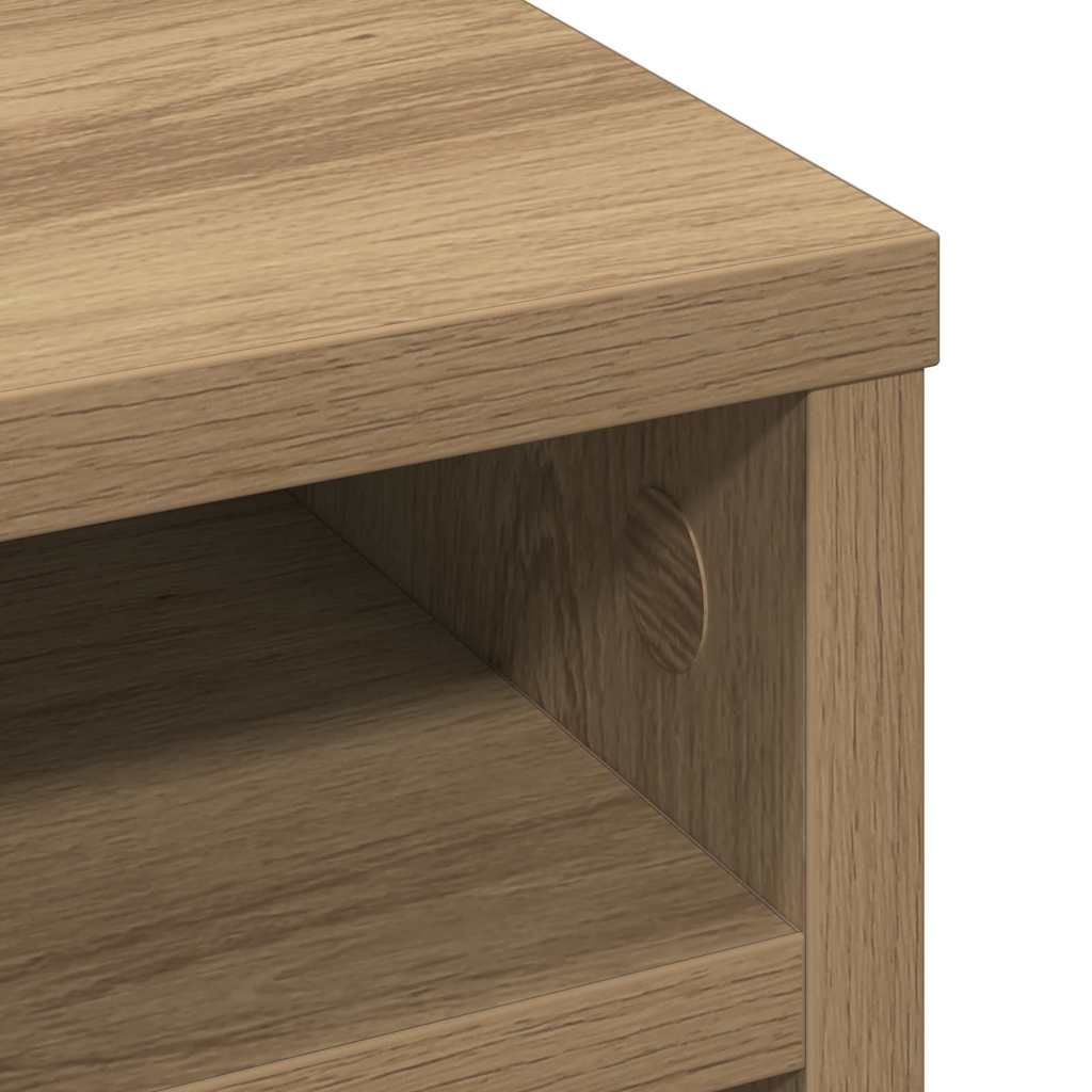 vidaXL Organizator biurka Dąb rzemieślniczy 36 x 26 x 29,5 cm