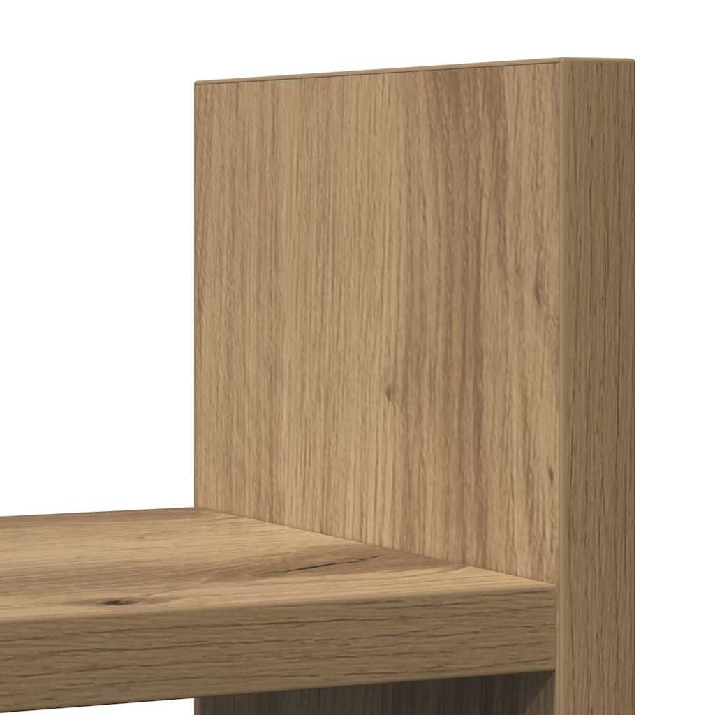 vidaXL Organizator biurka Dąb rzemieślniczy 50 x 15,5 x 35,5 cm