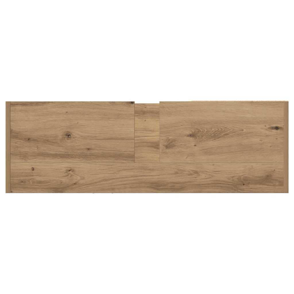 vidaXL Szafka Łazienkowa z półką Dąb rzemieślniczy 90 x 29 x 55 cm