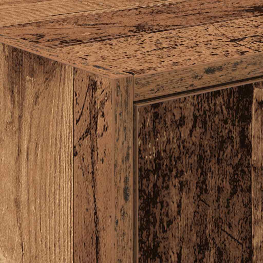 vidaXL Szafka Łazienkowa z półką Stare drewno 63 x 29 x 55 cm