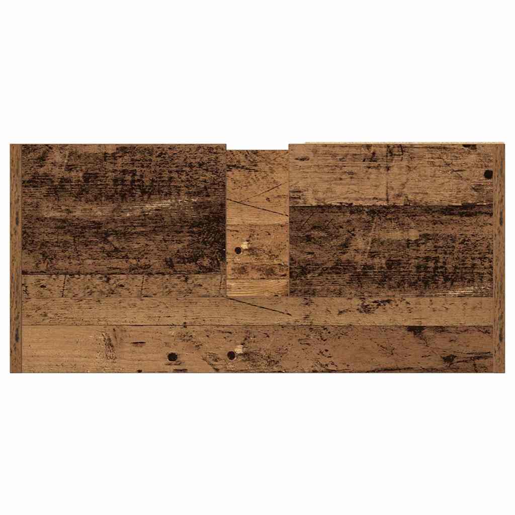 vidaXL Szafka Łazienkowa z półką Stare drewno 63 x 29 x 55 cm