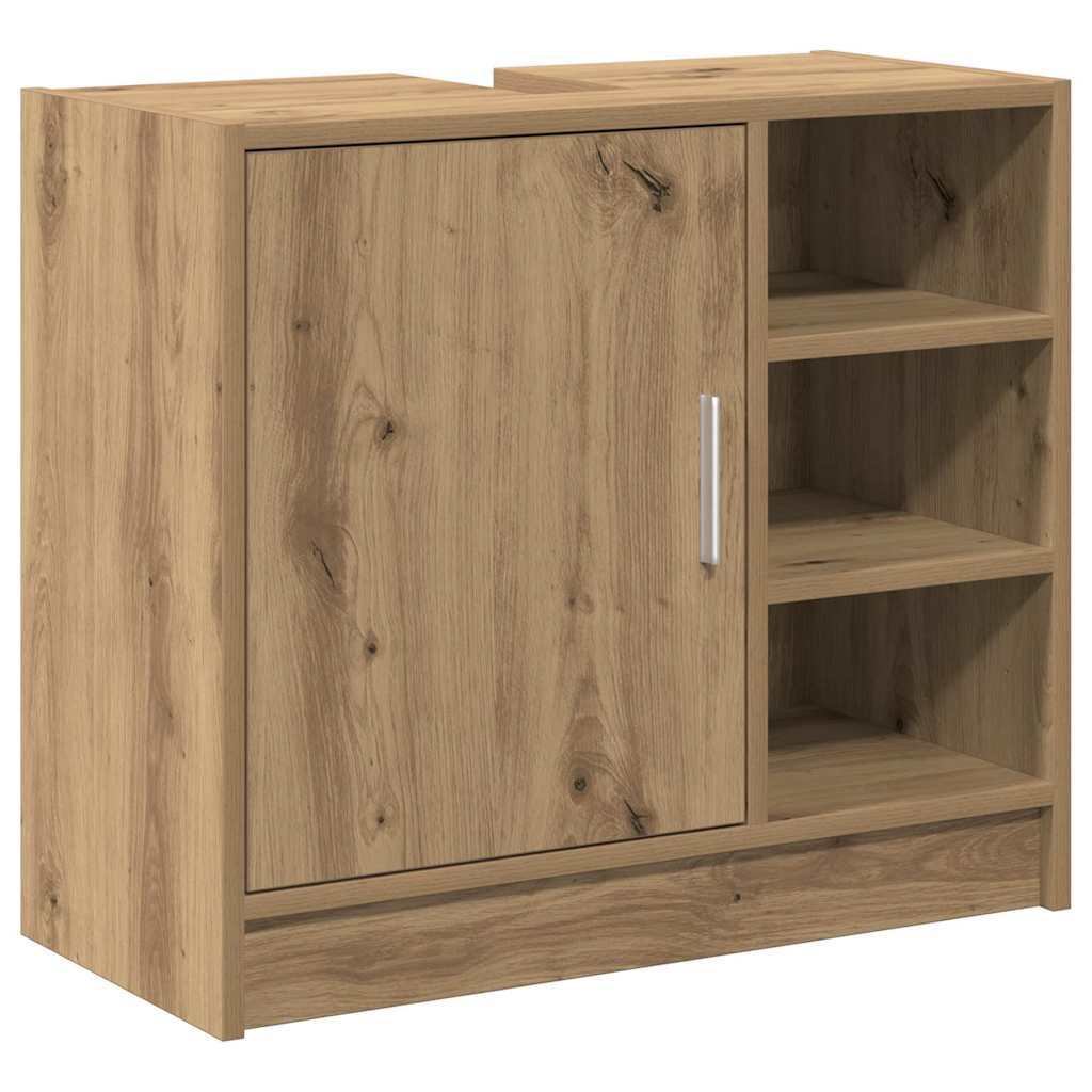 vidaXL Szafka Łazienkowa Dąb rzemieślniczy 63 x 29 x 55 cm