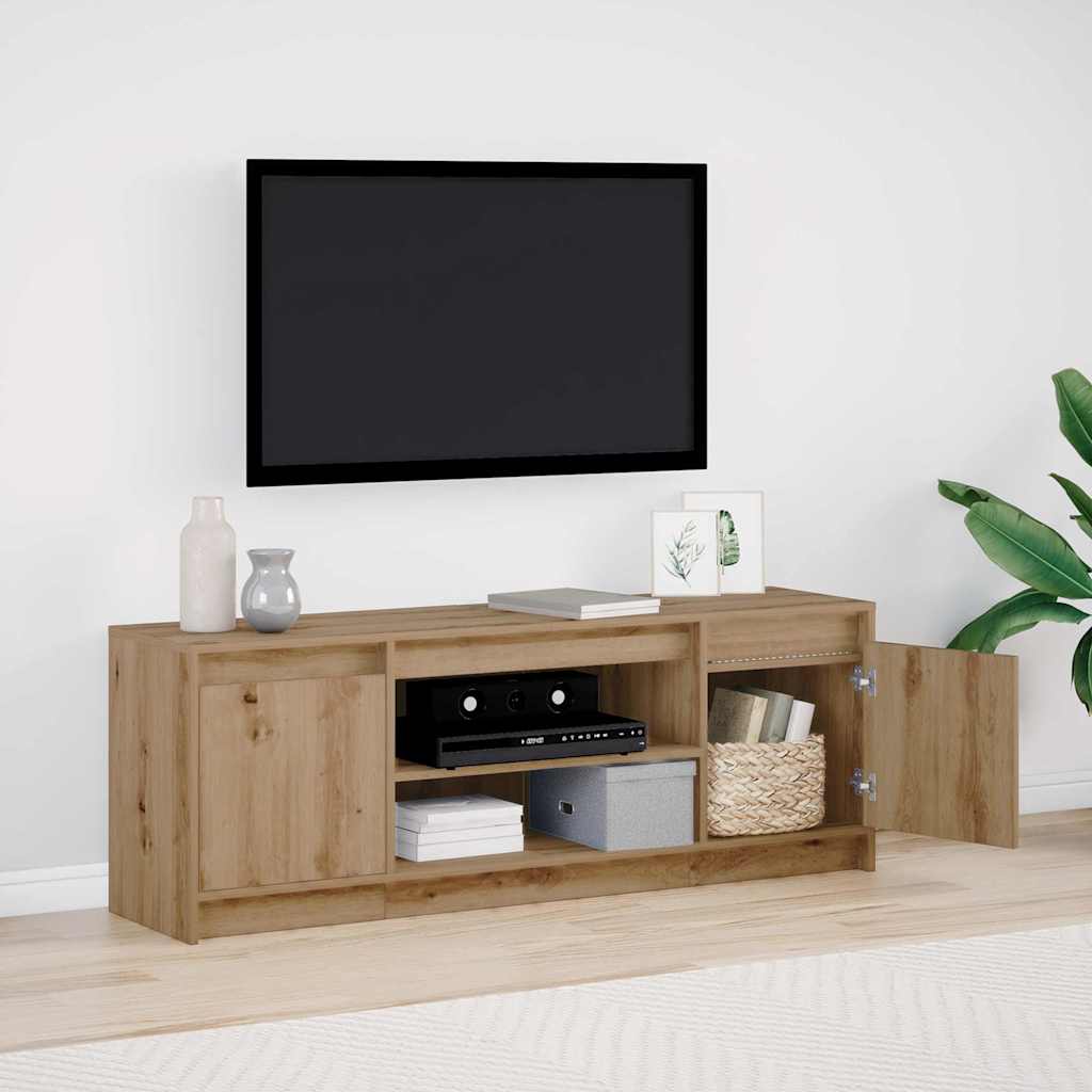 vidaXL Jednostki telewizyjne Brązowy 139,5 x 34 x 50 cm