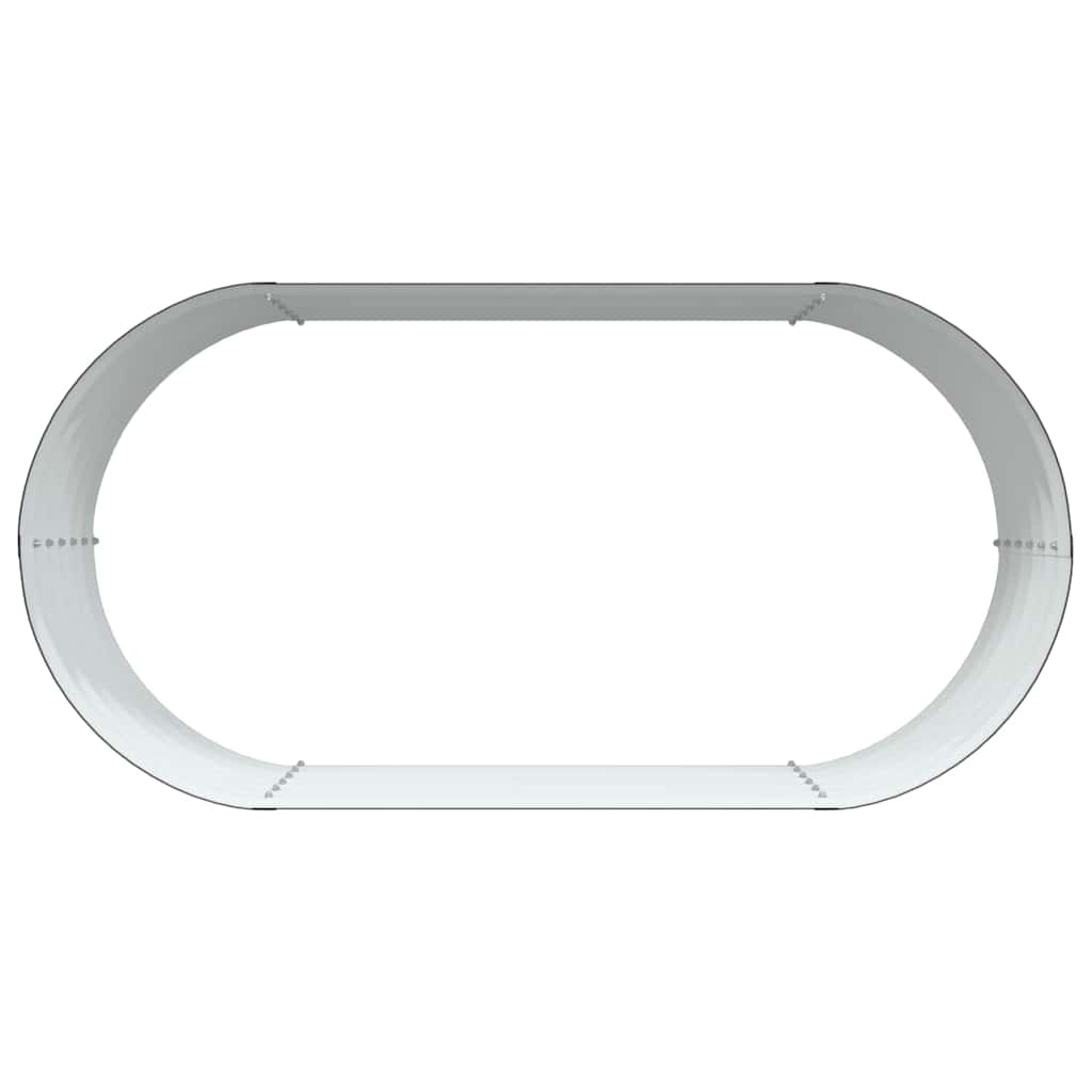 vidaXL Podniesiony grządka Brązowy 160 x 80 x 44 cm Stal
