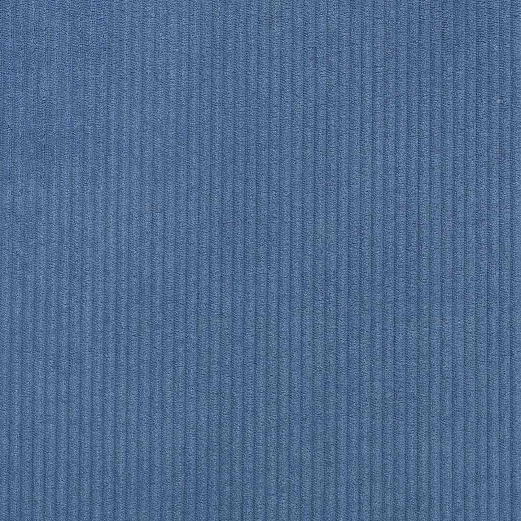 vidaXL Ramka łóżka z materacem Niebieski 140 x 200 cm tkanina
