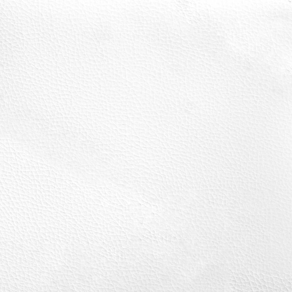 vidaXL Ramka łóżka z materacem Biały 160 x 200 cm tkanina