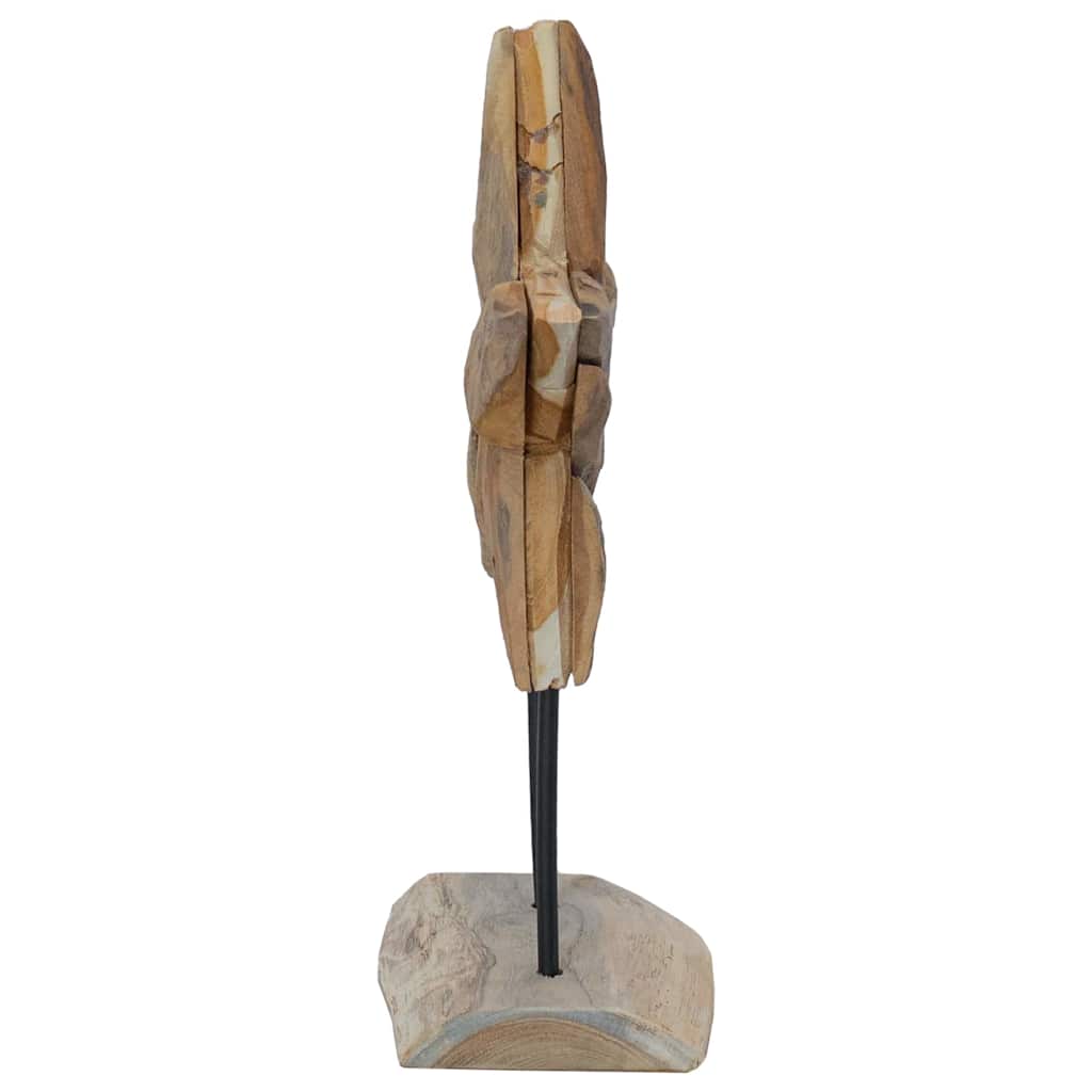 vidaXL Gwiazda Bożonarodzeniowa Brązowy 31 x 15 x 46 cm