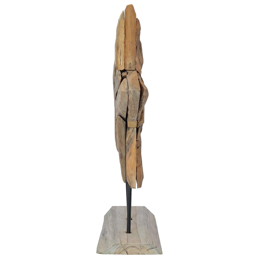 vidaXL Gwiazda Bożonarodzeniowa Brązowy 43,5 x 13,5 x 59 cm
