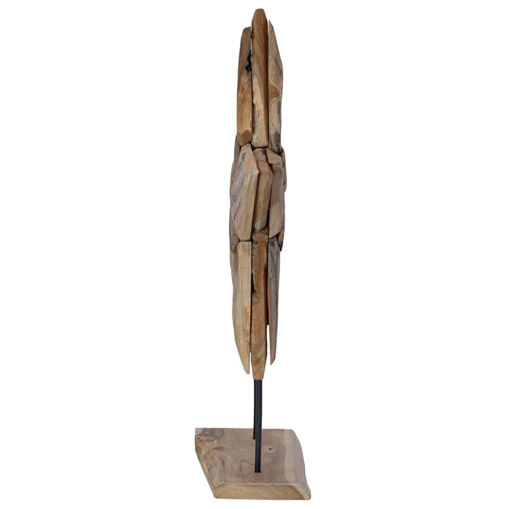 vidaXL Gwiazda Bożonarodzeniowa Brązowy 59,5 x 18 x 74 cm