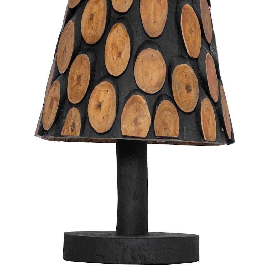 vidaXL Choinka z podstawą Brązowy 90 cm Lite drewno tekowe