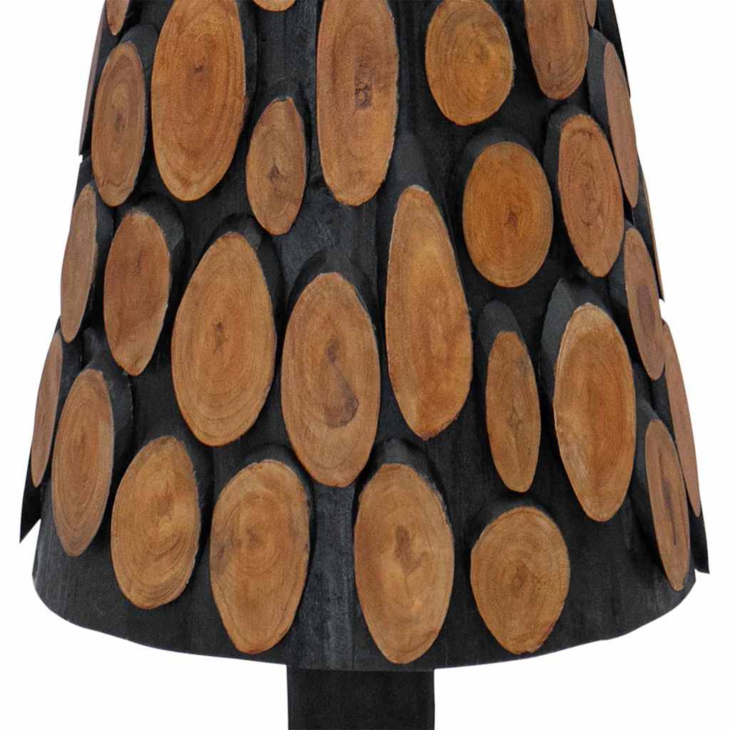 vidaXL Choinka z podstawą Brązowy 120 cm Lite drewno tekowe