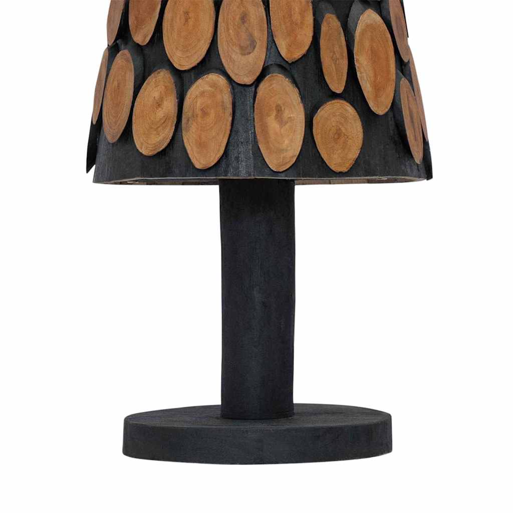 vidaXL Choinka z podstawą Brązowy 120 cm Lite drewno tekowe
