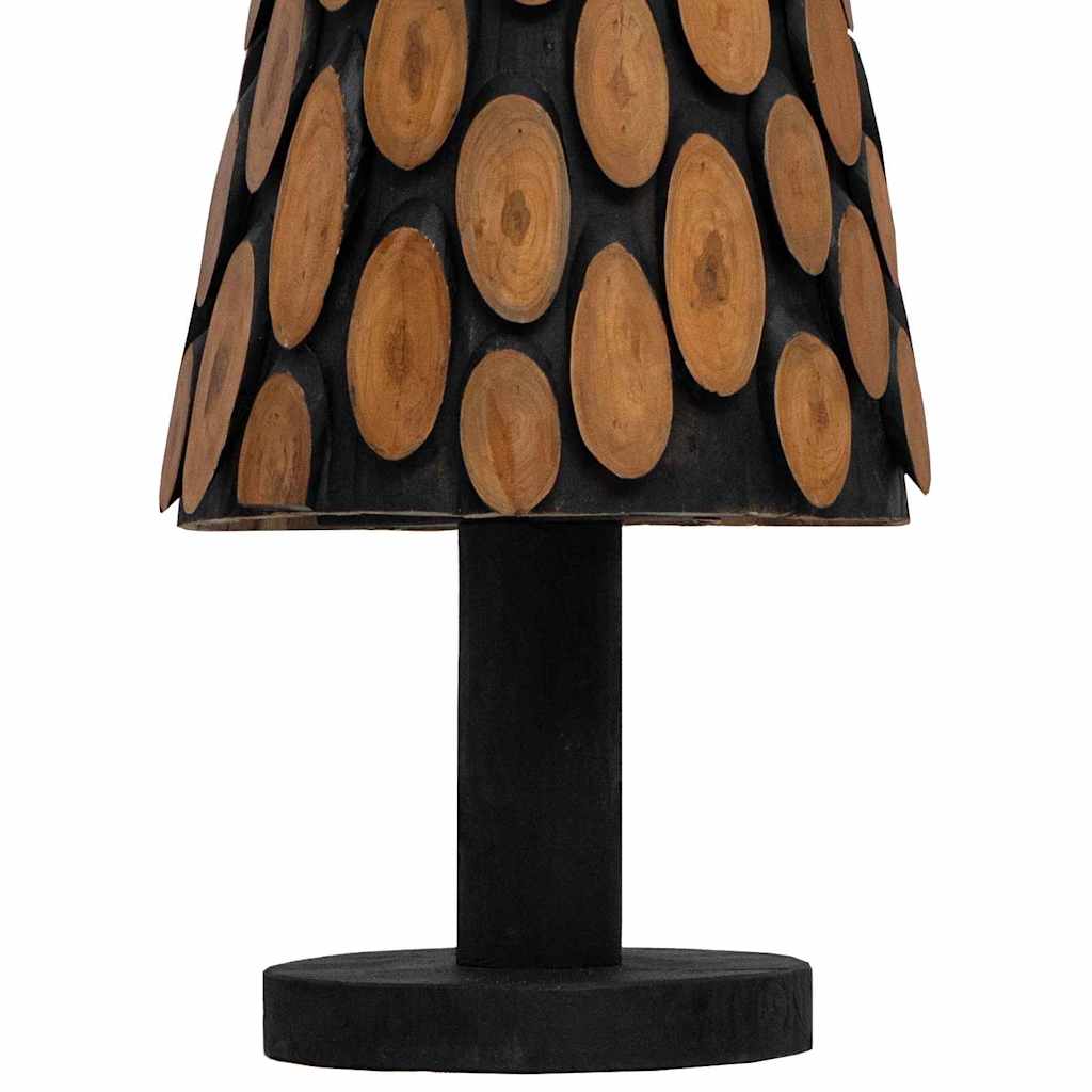 vidaXL Choinka z podstawą Brązowy 149 cm Lite drewno tekowe