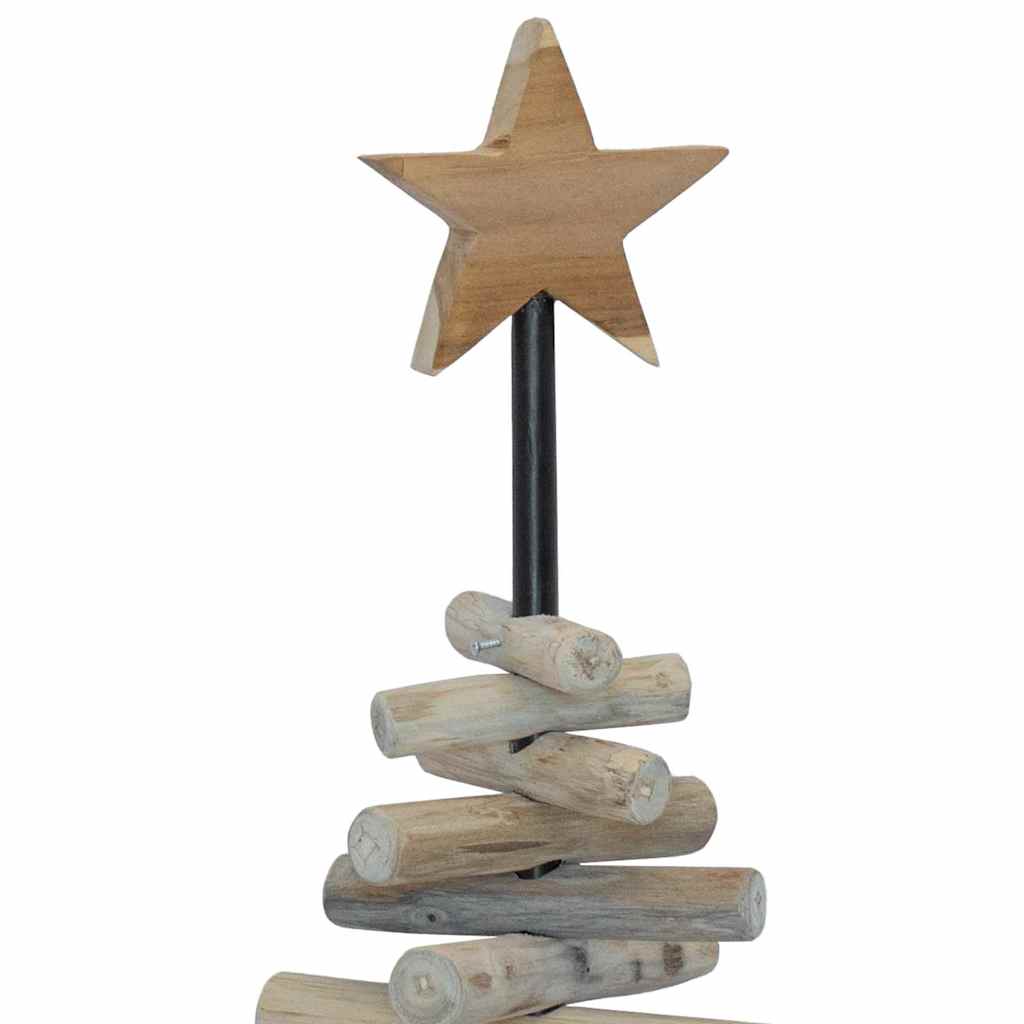 vidaXL Choinka z podstawą Brązowy 60 cm Lite drewno tekowe