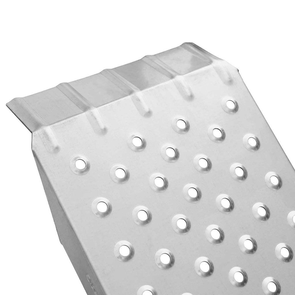 vidaXL Rampy załadunkowe 200 kg Srebrny 159 x 23 x 5 cm