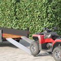 vidaXL Rampy załadunkowe 200 kg Srebrny 159 x 23 x 5 cm