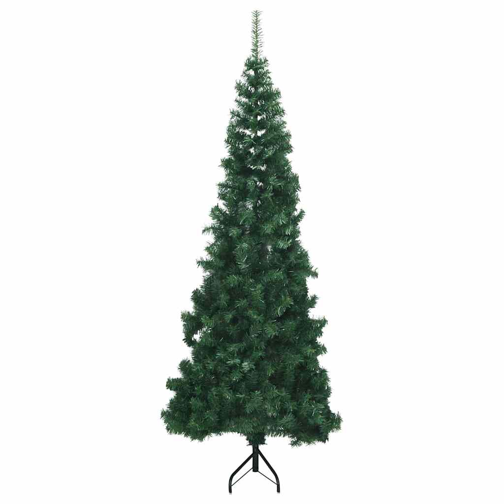 vidaXL Rogowa Sztuczna Choinka z podstawą Zielony 180 cm PVC i Metal