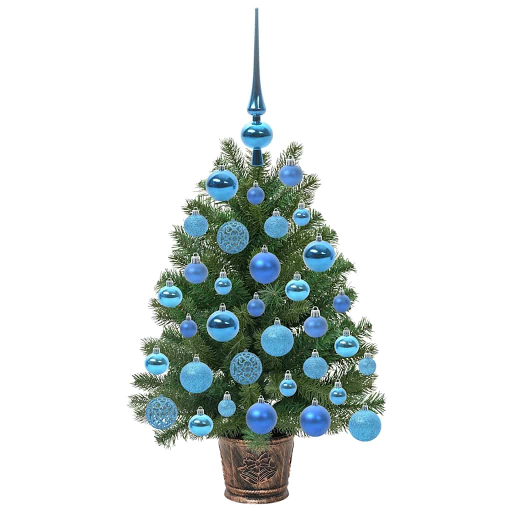 vidaXL Sztuczna choinka Zielony 75 cm PE i PVC