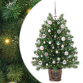 vidaXL Sztuczna choinka z 150 diodami LED Zielony 95 cm PE i PVC