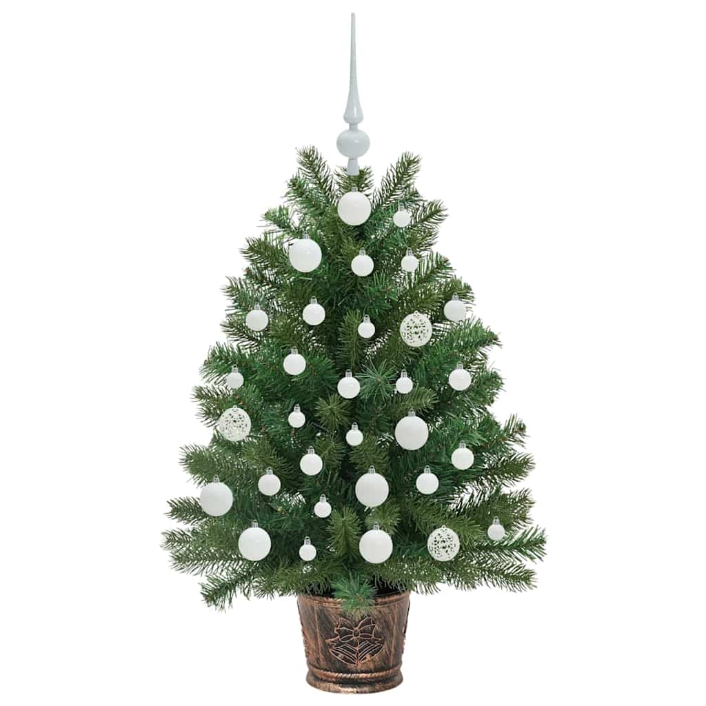 vidaXL Sztuczna choinka z 150 diodami LED Zielony 95 cm PE i PVC
