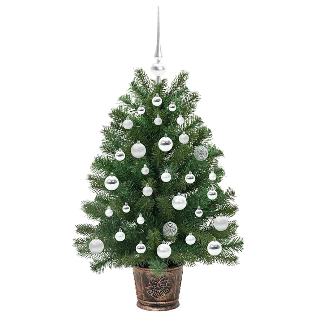 vidaXL Sztuczna choinka z 150 diodami LED Zielony 95 cm PE i PVC
