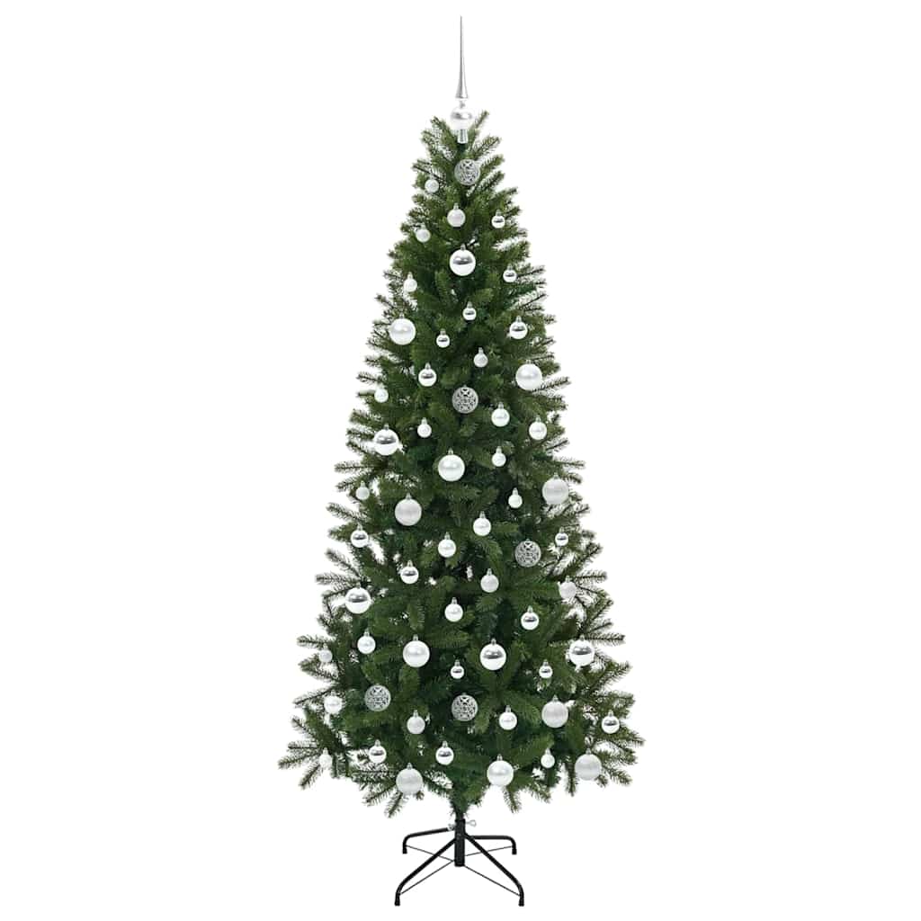 vidaXL Sztuczna choinka Zielony 180 cm PE i PVC