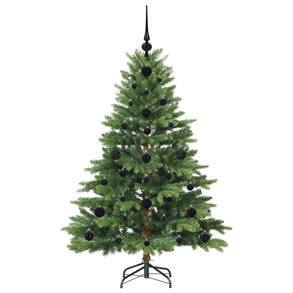 vidaXL Sztuczna choinka z 150 diodami LED Zielony 120 cm PE i PVC