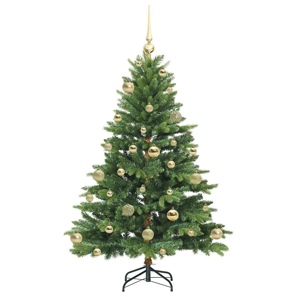 vidaXL Sztuczna choinka z 150 diodami LED Zielony 120 cm PE i PVC