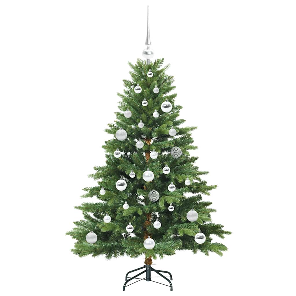vidaXL Sztuczna choinka z 150 diodami LED Zielony 120 cm PE i PVC