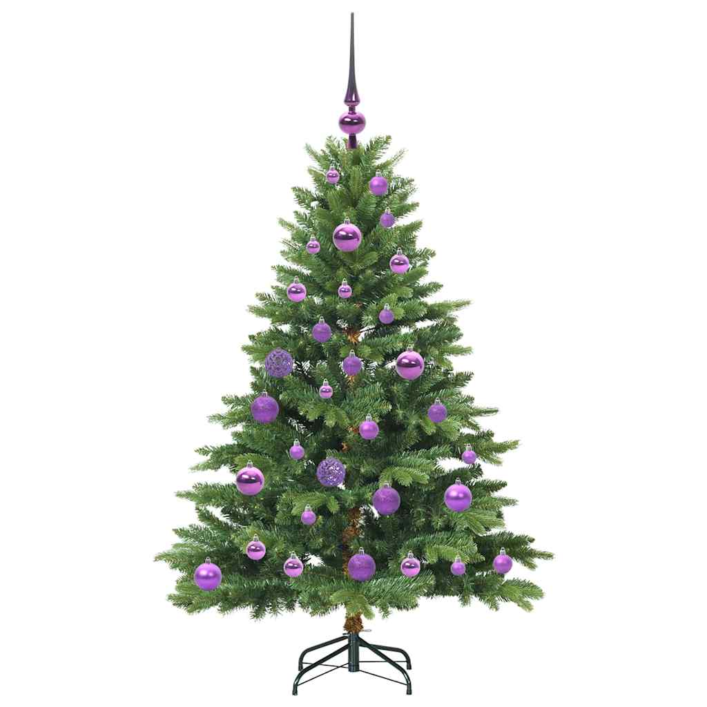 vidaXL Sztuczna choinka z 150 diodami LED Zielony 120 cm PE i PVC