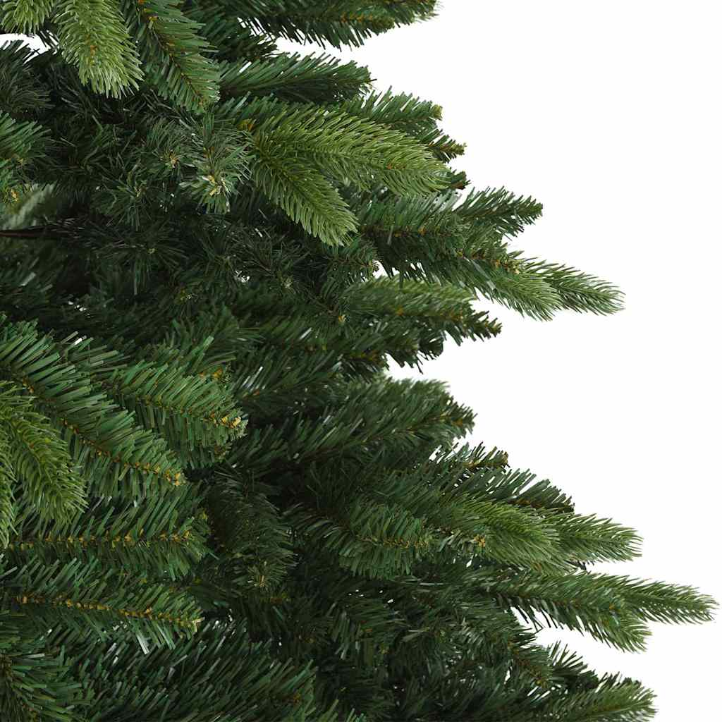 vidaXL Sztuczna choinka z 300 diodami LED Zielony 240 cm PE i PVC