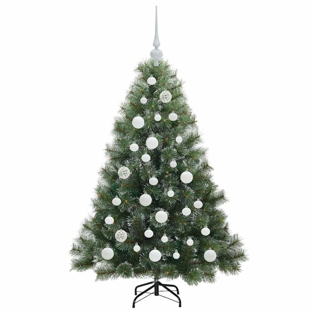 vidaXL Sztuczna choinka z 150 diodami LED Zielony 120 cm PE i PVC