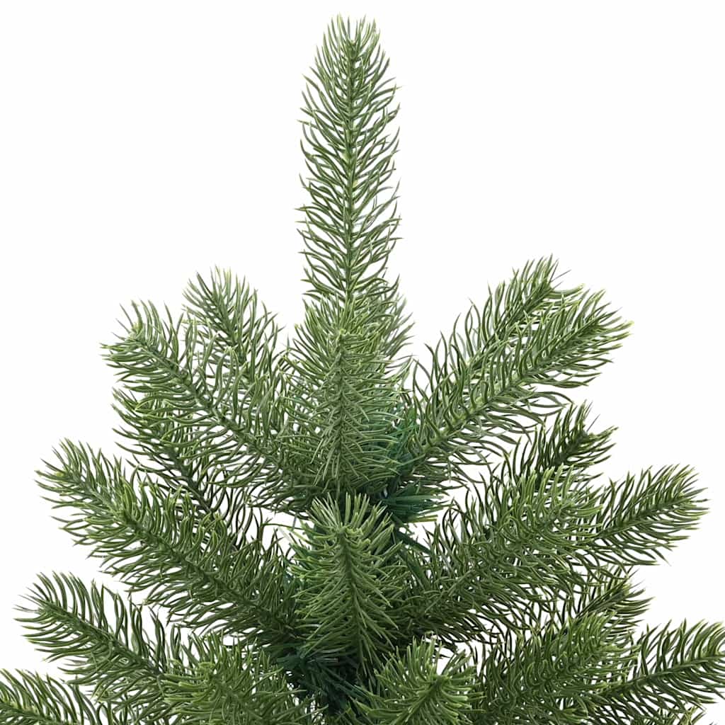 vidaXL Sztuczna choinka z podstawą Zielony 120 cm PVC, PE i stal