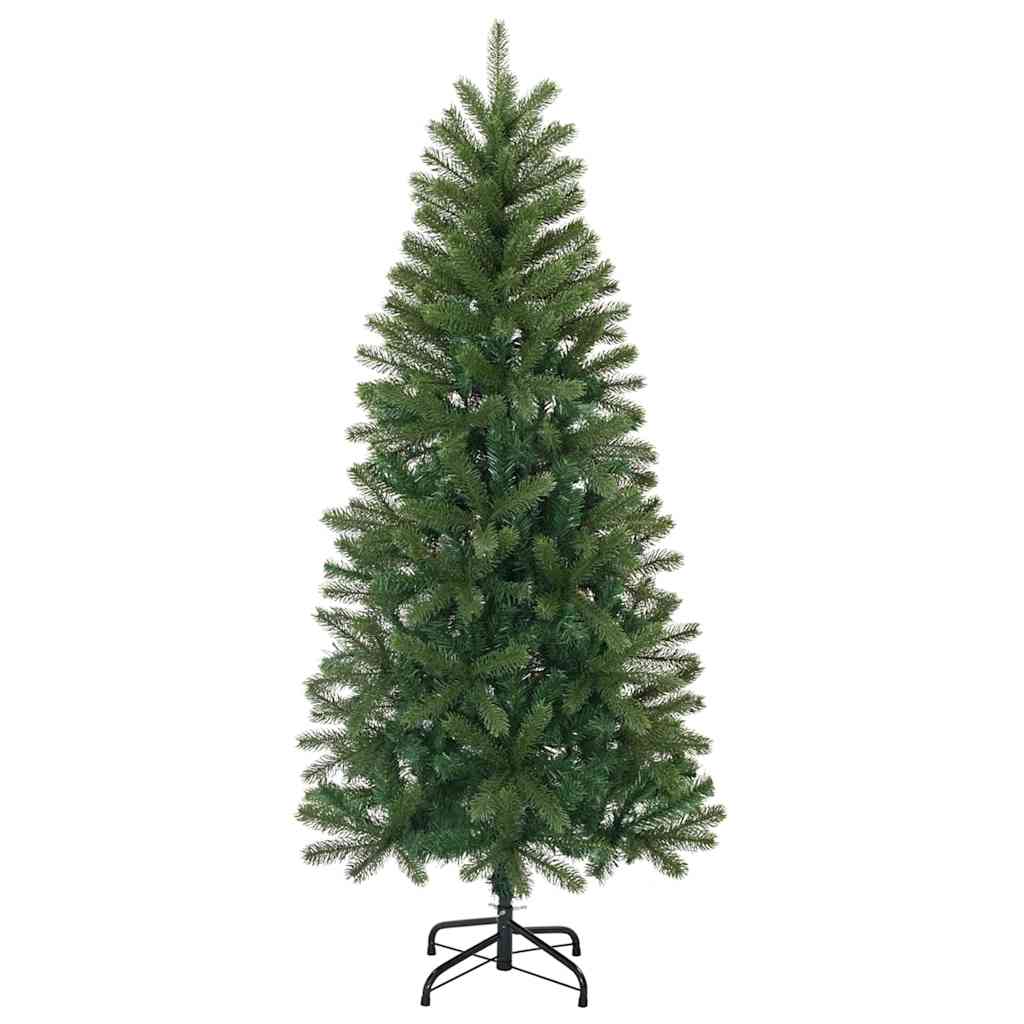vidaXL Sztuczna choinka z podstawą Zielony 120 cm PVC, PE i stal