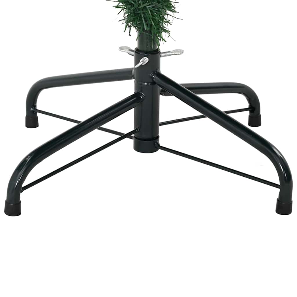 vidaXL Sztuczna choinka z podstawą Zielony 150 cm PVC, PE i stal