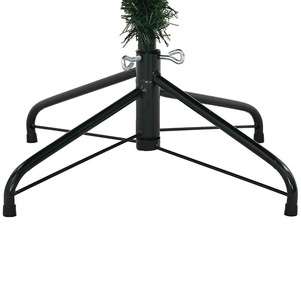 vidaXL Sztuczna choinka z podstawą Zielony 180 cm PVC, PE i stal