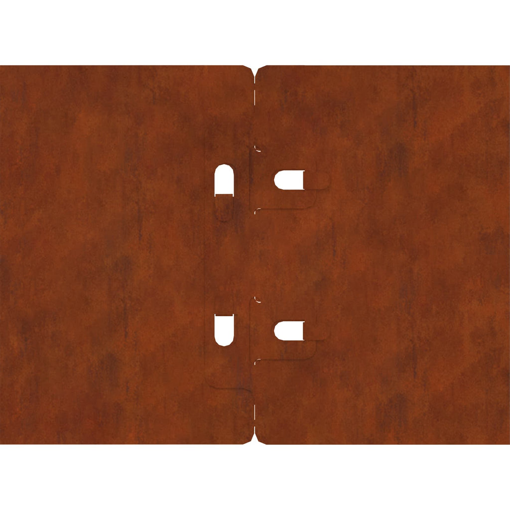 vidaXL Krawężnik do trawnika 30 szt. 20 x 103 cm Stal kortenowska