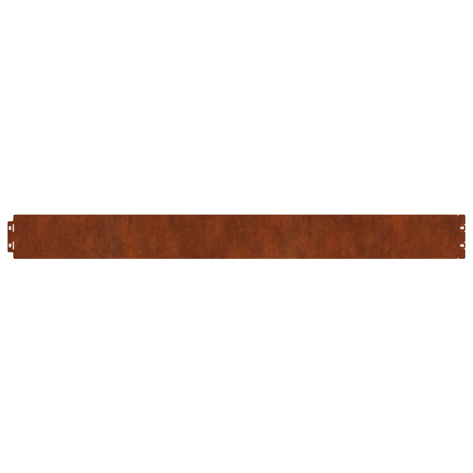 vidaXL Krawężnik do trawnika 30 szt. 20 x 103 cm Stal kortenowska